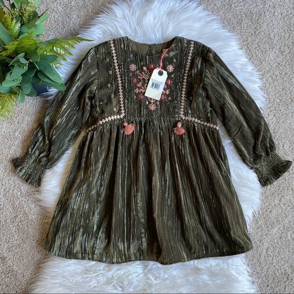 Louise Misha Flavia Embroidered Dress - Picture 2 of 4